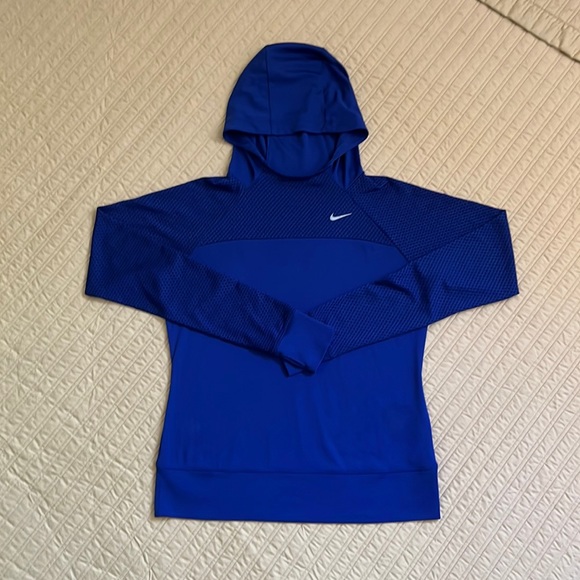 Women’s Nike Dri - Fit Hooded Running Shirt - Picture 1 of 6